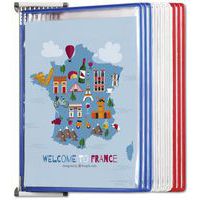 Kit parete A4 10 buste colori francesi blu, bianco, rosso - Tarifold