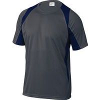 T-shirt da lavoro Bali - Grigio/blu mare