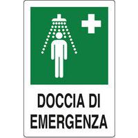 Cartello di emergenza - Doccia di emergenza