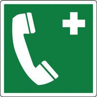 Cartello di emergenza - Telefono di emergenza