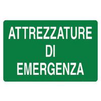 Cartello di emergenza - Attrezzature di emergenza