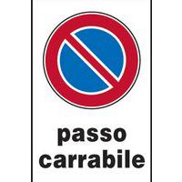 Cartello stradale - Passo carrabile