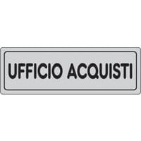 Targhetta per interni - Ufficio acquisti