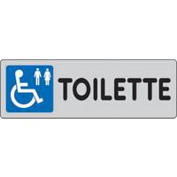 Targhetta per interni - Toilette disabili