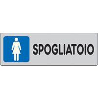 Targhetta per interni - Spogliatoio donne