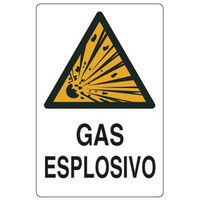 Cartello di pericolo - Gas esplosivo