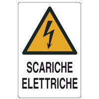 Cartello di pericolo - Scariche elettriche