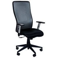 Sedia da ufficio ergonomica con schienale alto Penelope - In tessuto - Manutan Expert