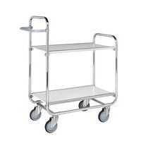 Carrello portatutto flessibile 2 ripiani KM8000-2L-UN