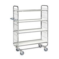 Carrello con ripiani regolabili KM8000-4_Kongamek