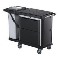 Carrello di servizio multiuso Opera 4.2 R - Plastica riciclata