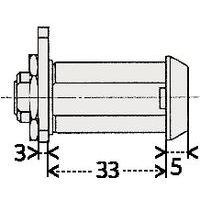 lunghezza corpo 33 mm