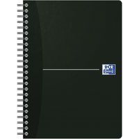 Quaderno Office rilegatura integrale 148x210 180p 90g q5/5 nero - Oxford