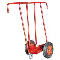 Carrello ergonomico porta-pannelli - Ruote pneumatiche - Portata 400 kg