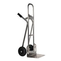 Carrello in alluminio - Ruote pneumatiche - Capacità 350 kg