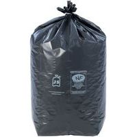 Sacco per rifiuti nero - rifiuti pesanti - da 60 a 130 L