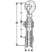 H = AltezzaE = Spessore