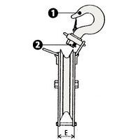 1 = gancio2 = cernieraE = spessore