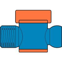 rubinetti standard NPT da 1/2'' maschio