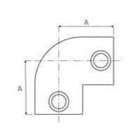 Dimensioni del tubo	AØ 27 mm 	44Ø 42 mm 	60Ø 48 mm 	68