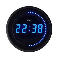 Orologio a led blu 30 cm - Orium