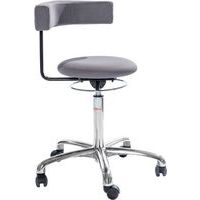 Sedia imbottita Saturn Alu610, Tessuto 3D - Global Professional Seating