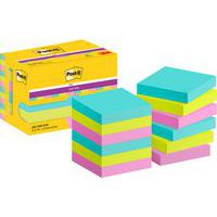 Post-it Super Sticky 47,6 x 47,6 mm 12 blocchetti assortiti Cosmic