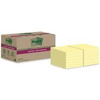 Super Sticky riciclato 47,6x47,6 mm 12 blocchetti giallo