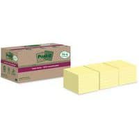 Super Sticky riciclato 76x76 mm 14 + 4 blocchetti giallo