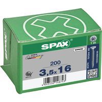 Scatola da 200 viti universali a testa svasata T-Star Plus TX Ø - Spax