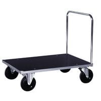 Carrello in acciaio galvanizzato - 1 sponda fissa - Portata 500 kg