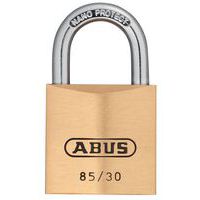 Lucchetto di sicurezza Abus serie 85 per chiave passe-partout - Universale 2 chiavi - 30 mm