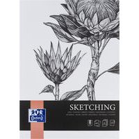 Blocco da disegno Sketching Art rilegatura a spirale A3 50p 120g - Oxford