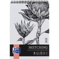 Blocco da disegno Sketching Art integrale A3 100p 120g - Oxford