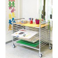 Carrello asciugatore - 1120 mm di altezza - KONGAMEK