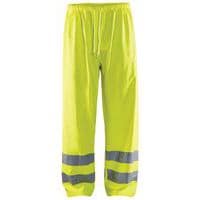 Pantaloni da pioggia ad alta visibilità livello 1 fluorescenti