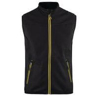 Gilet senza maniche nero/giallo fluorescente