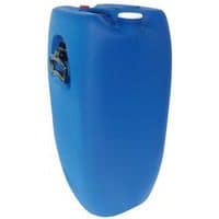 Fusto 60 L blu rettangolare con 2 tappi omologati