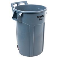 Contenitore rotondo a rotelle Brute® grigio 167 L- Rubbermaid