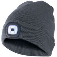 Cappello con torcia frontale a led integrata - Velamp