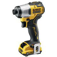 Avvitatore a percussione XR 12 V 2Ah Li-Ion Brushless - Dewalt