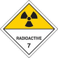 Pericolo della classe 7 (Materie radioattive) RADIOACTIVE