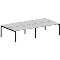 Scrivania diritta Open Bench - 4 posti