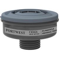 Filtro polveri p3 filettatura universale - Portwest