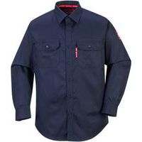 Camicia ignifuga bizflame 88/12  blu navy - Portwest