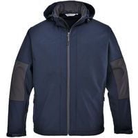 Softshell con cappuccio  blu navy - Portwest