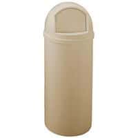 Pattumiera Marshall a cupola - 57 L - Beige - Rubbermaid