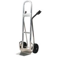 Carrello in alluminio - Ruote pneumatiche - Portata 350 kg