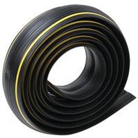 Passaggio cavi con lunghezza 3 m - nero/giallo - Manutan Expert