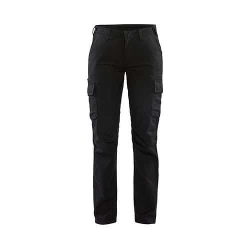 Pantaloni per industria in tessuto stretch 2D da donna nero - Blåkläder